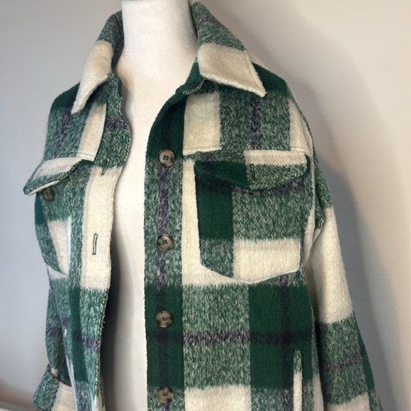 AVEC LES FILLES Shirt Jacket Shacket (Medium) - Picture 10 of 12